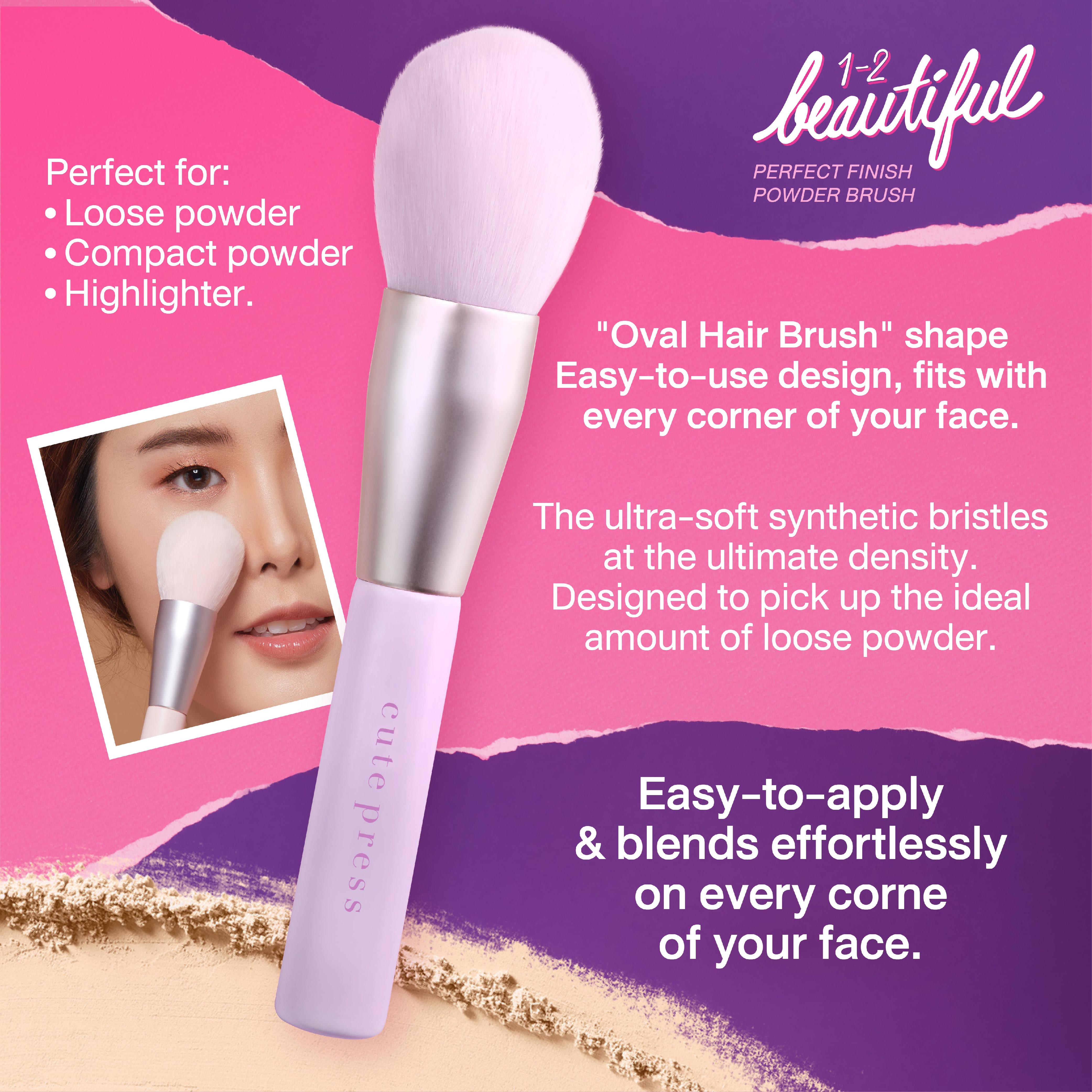 1-2 Beautiful Perfect Finish Powder Brush