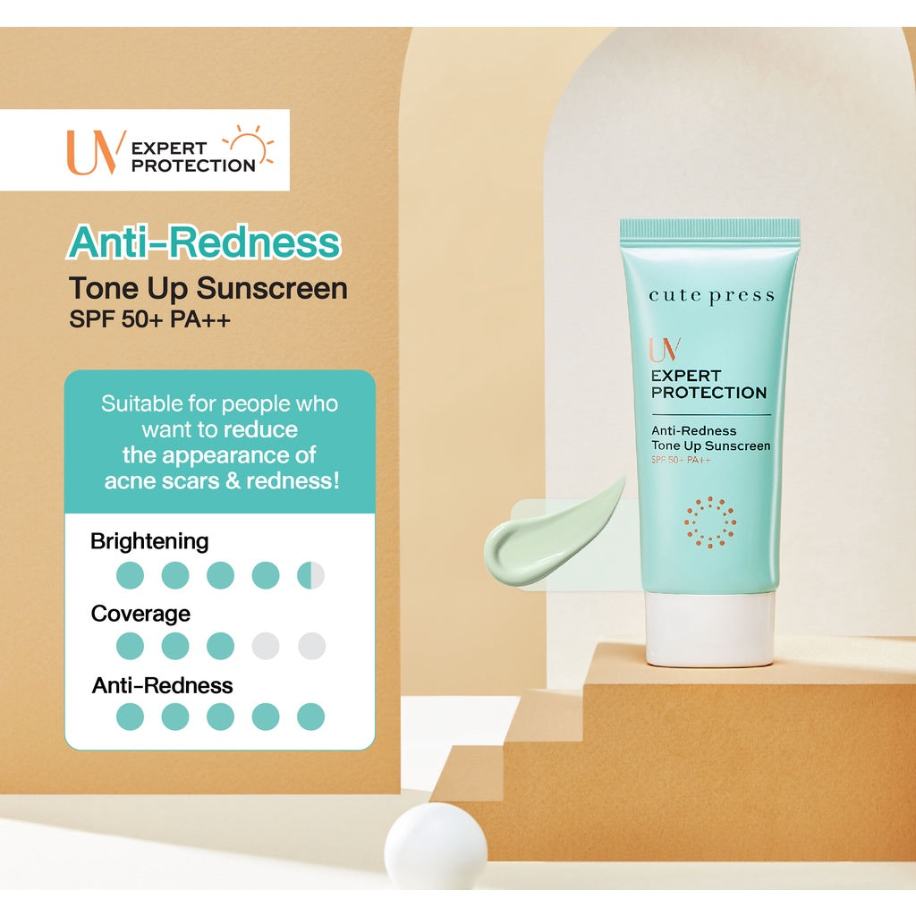 Cute Press UV Expert Protection Tone Up Sunscreen SPF50+ PA++ [30 g.]