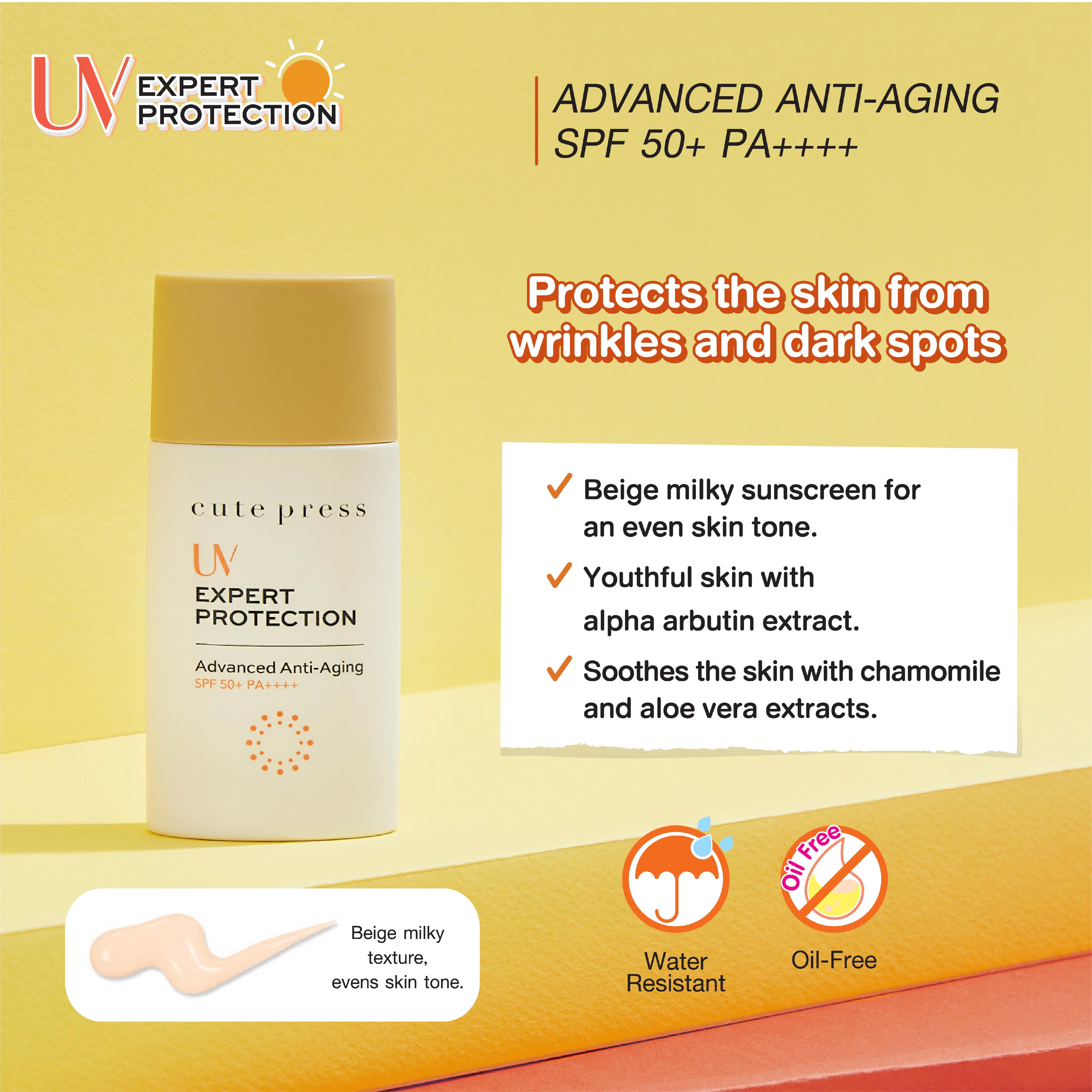 UV Expert Protection Advance Anti-Aging Sunscreen SPF 50+ PA++++ [40 ml.]