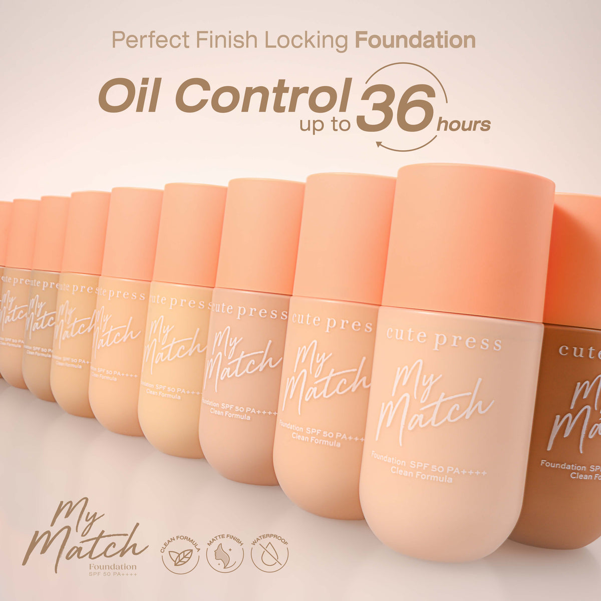 My Match Foundation SPF 50 PA++++ [40 ml.]