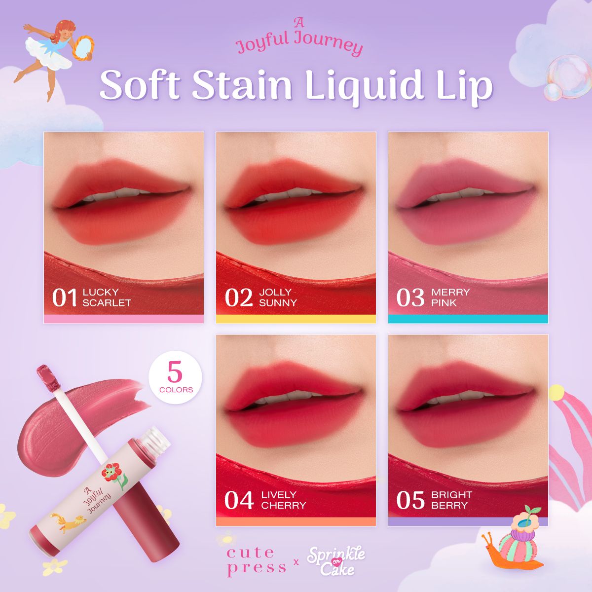 A Joyful Journey Soft Stain Liquid Lip [7 g.]