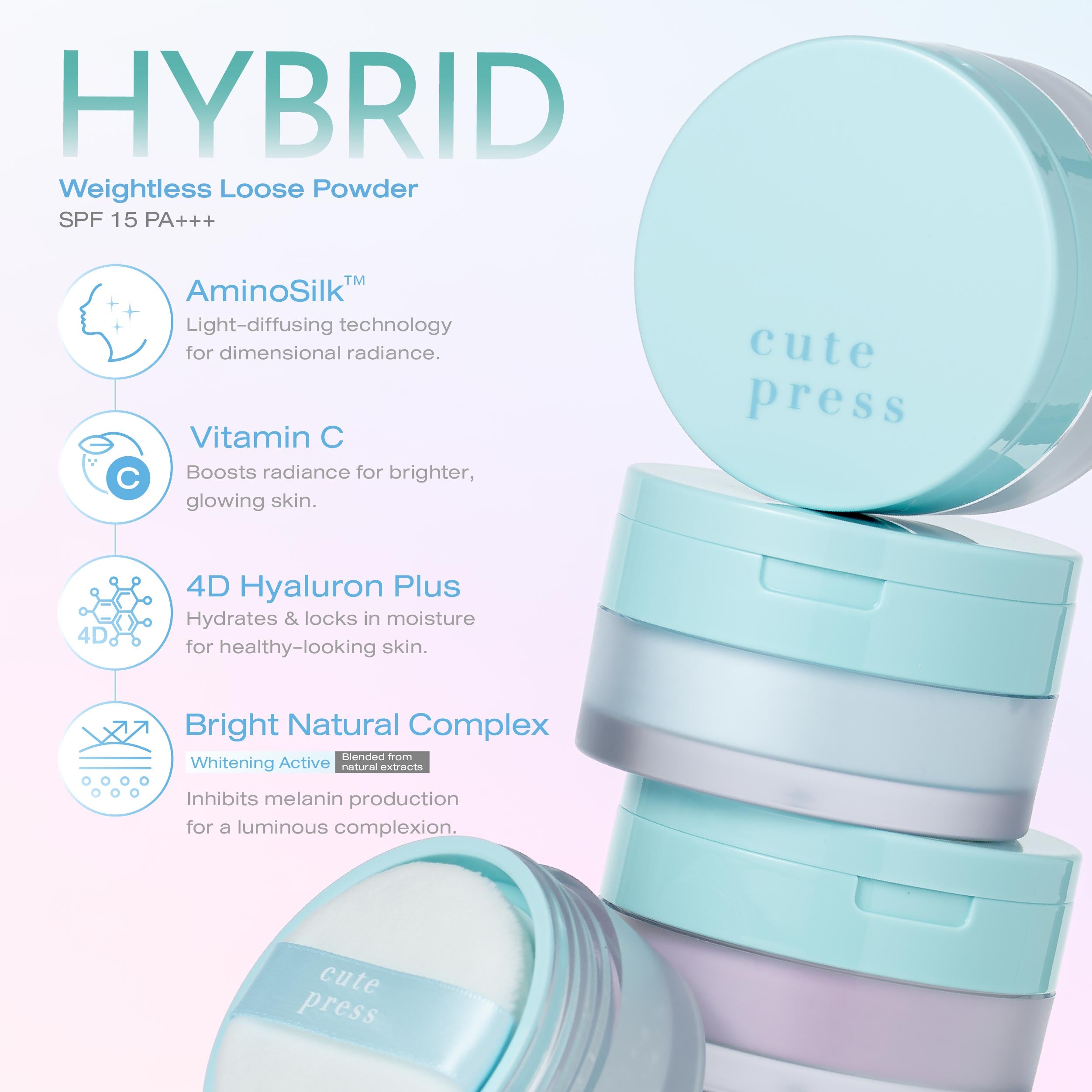 Hybrid Weightless Loose Powder SPF 15 PA+++ [10 g.]