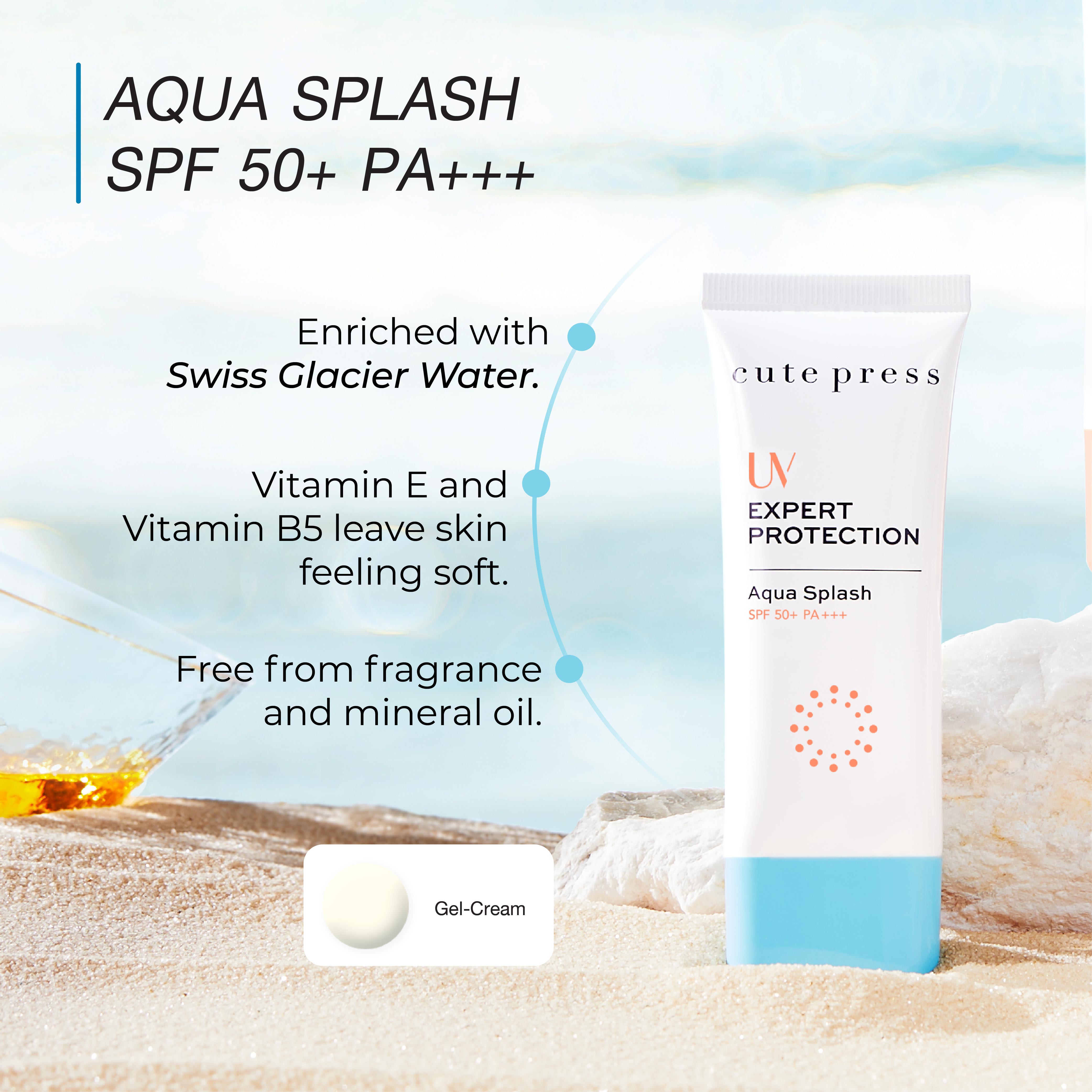 Cute Press UV Expert Protection Aqua Splash SPF50+PA+++ [30 g.]