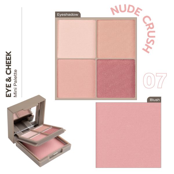 Eye & Cheek Mini Palette [0.8 g.x 4, 4 g.x 1]