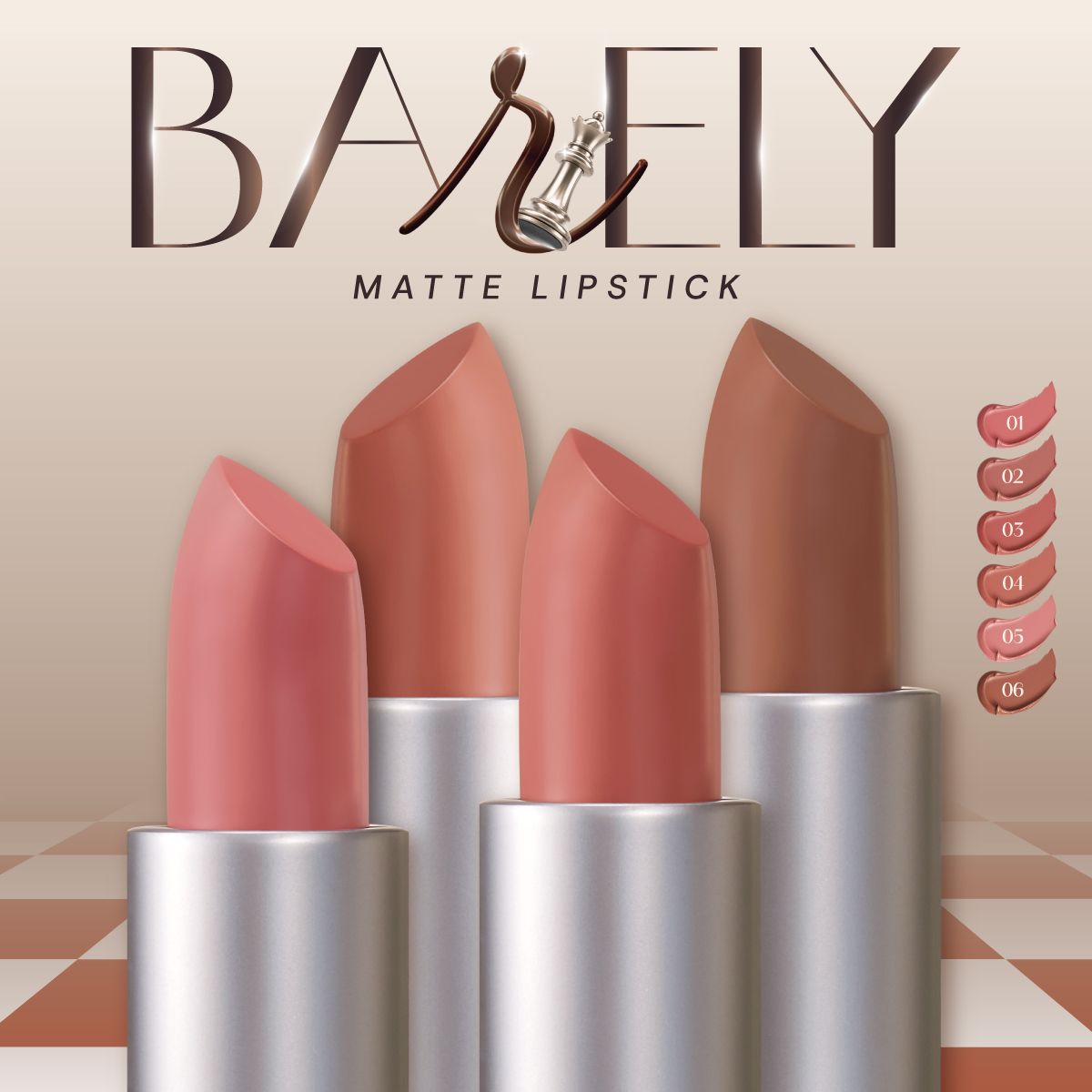 Barely Matte Lipstick [3.7 g.]
