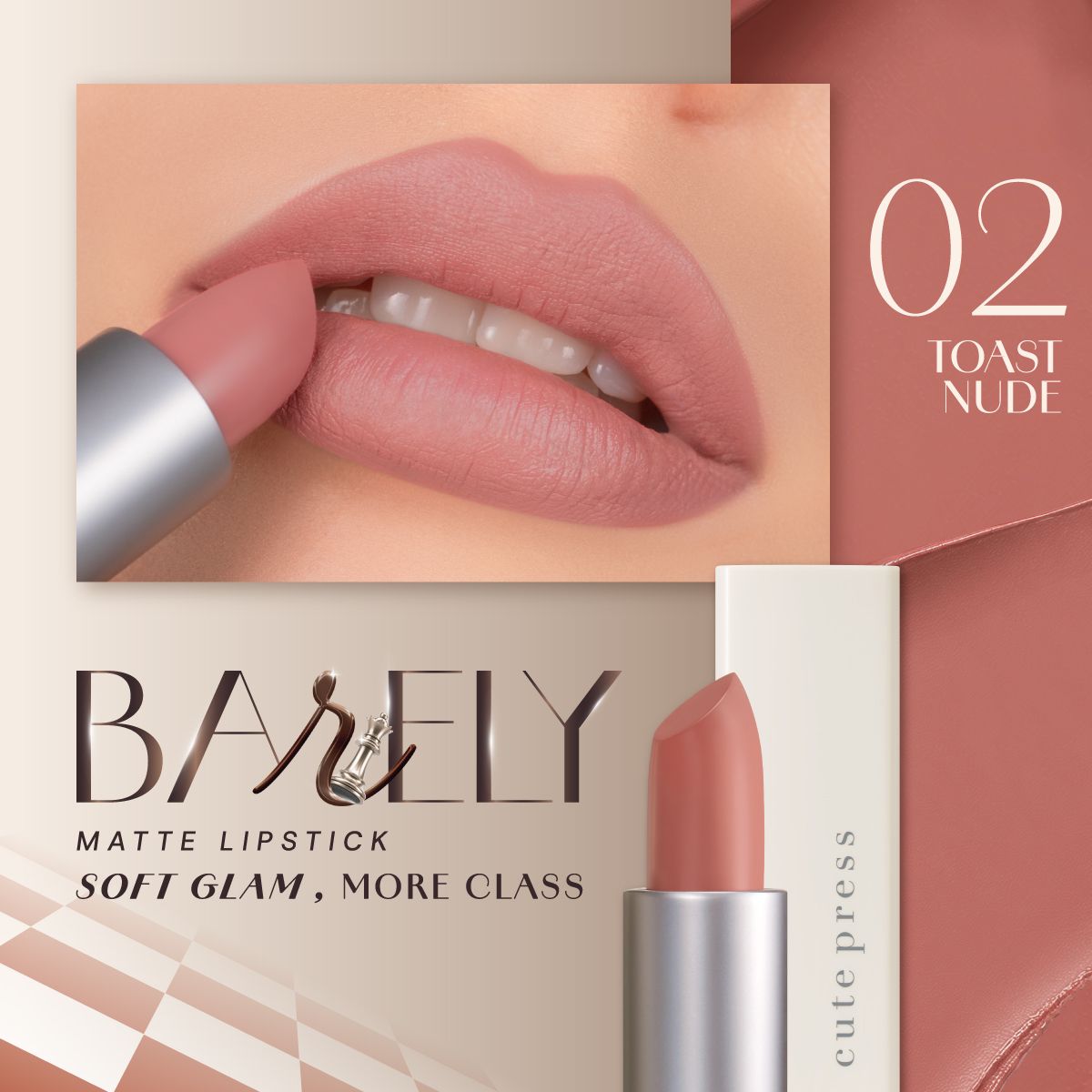 Barely Matte Lipstick [3.7 g.]