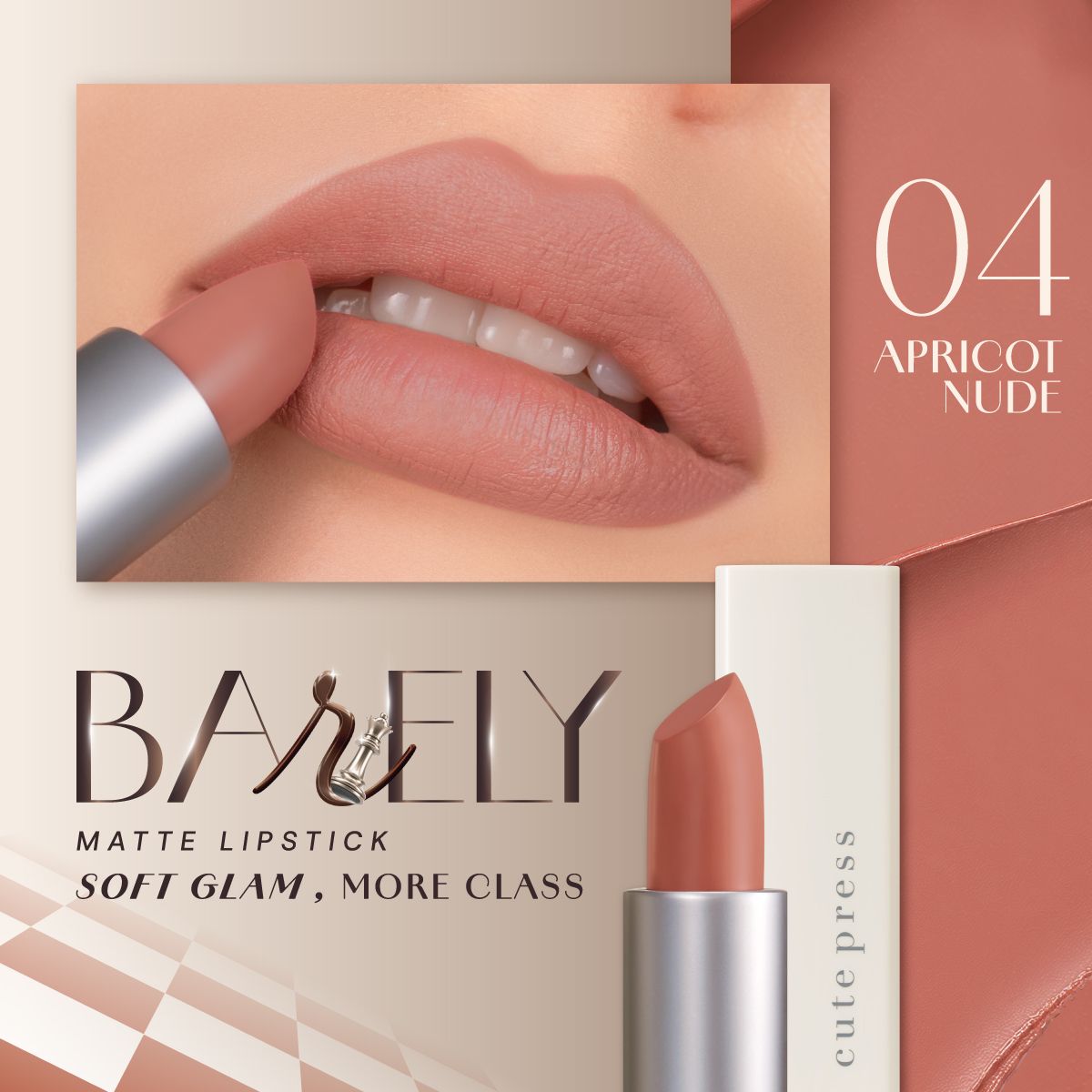 Barely Matte Lipstick [3.7 g.]