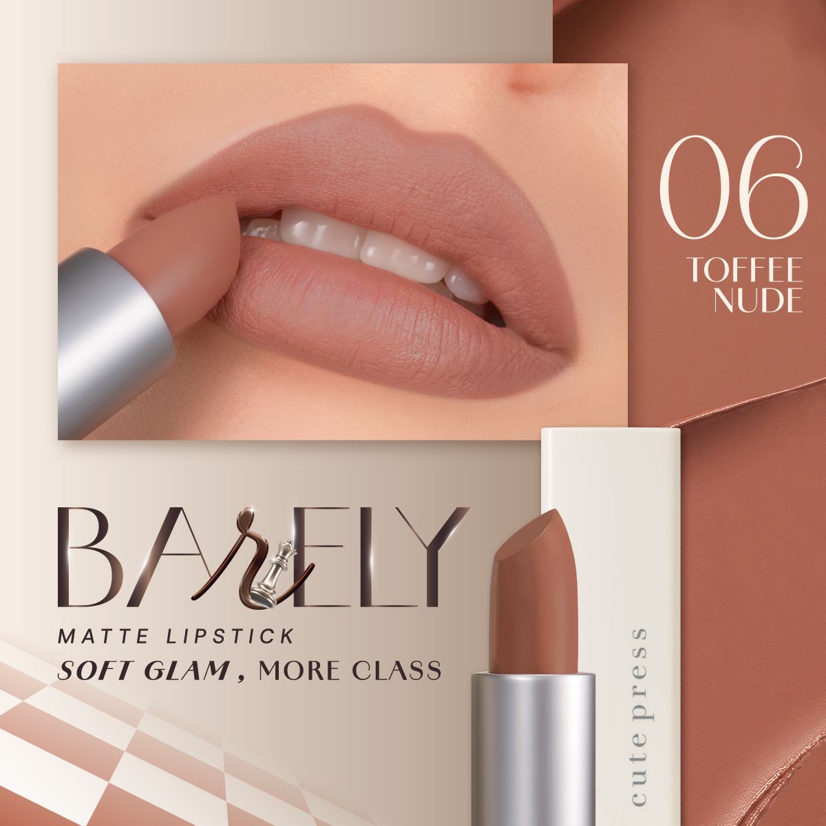 Barely Matte Lipstick [3.7 g.]