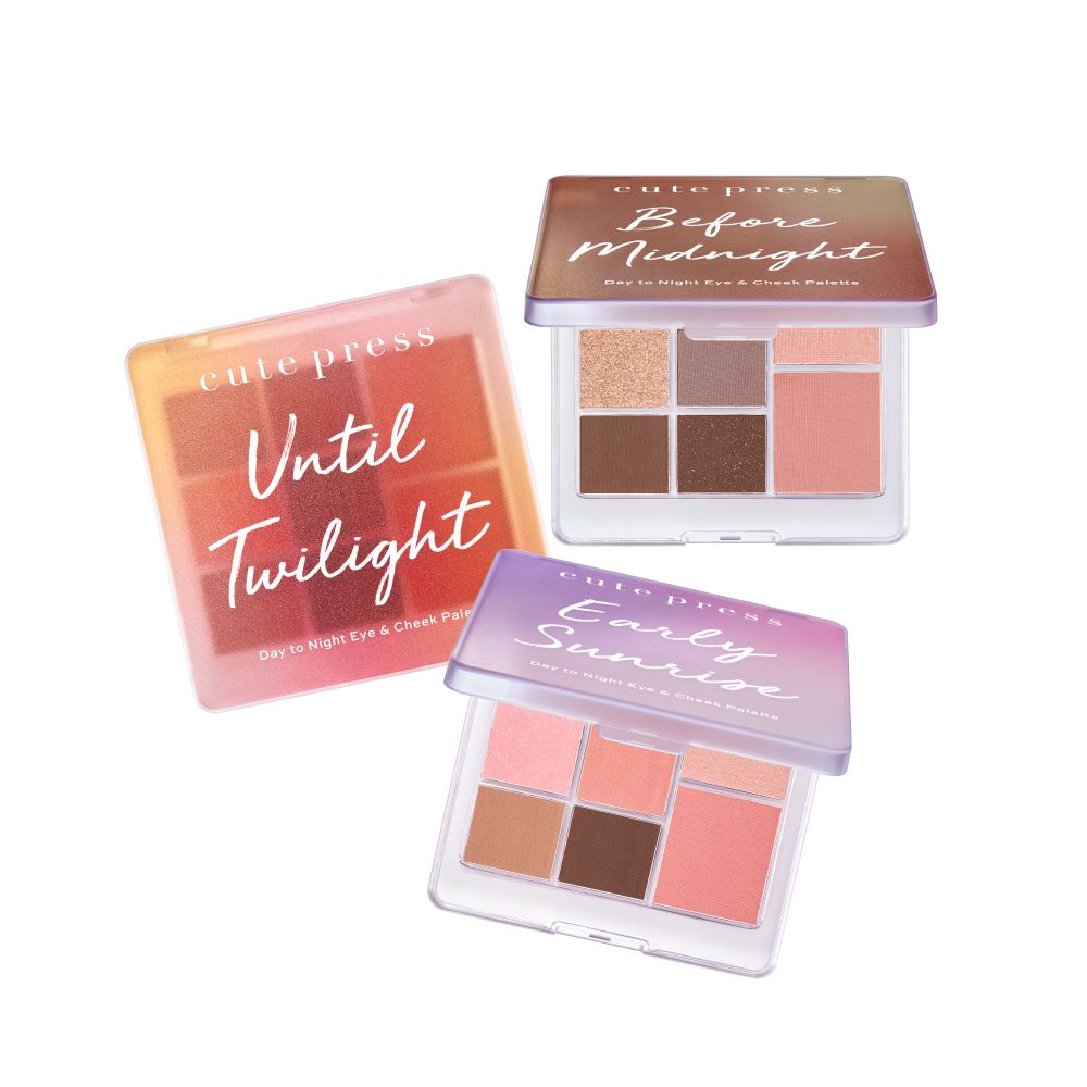 Cute Press Day to Night Eye & Cheek Palette