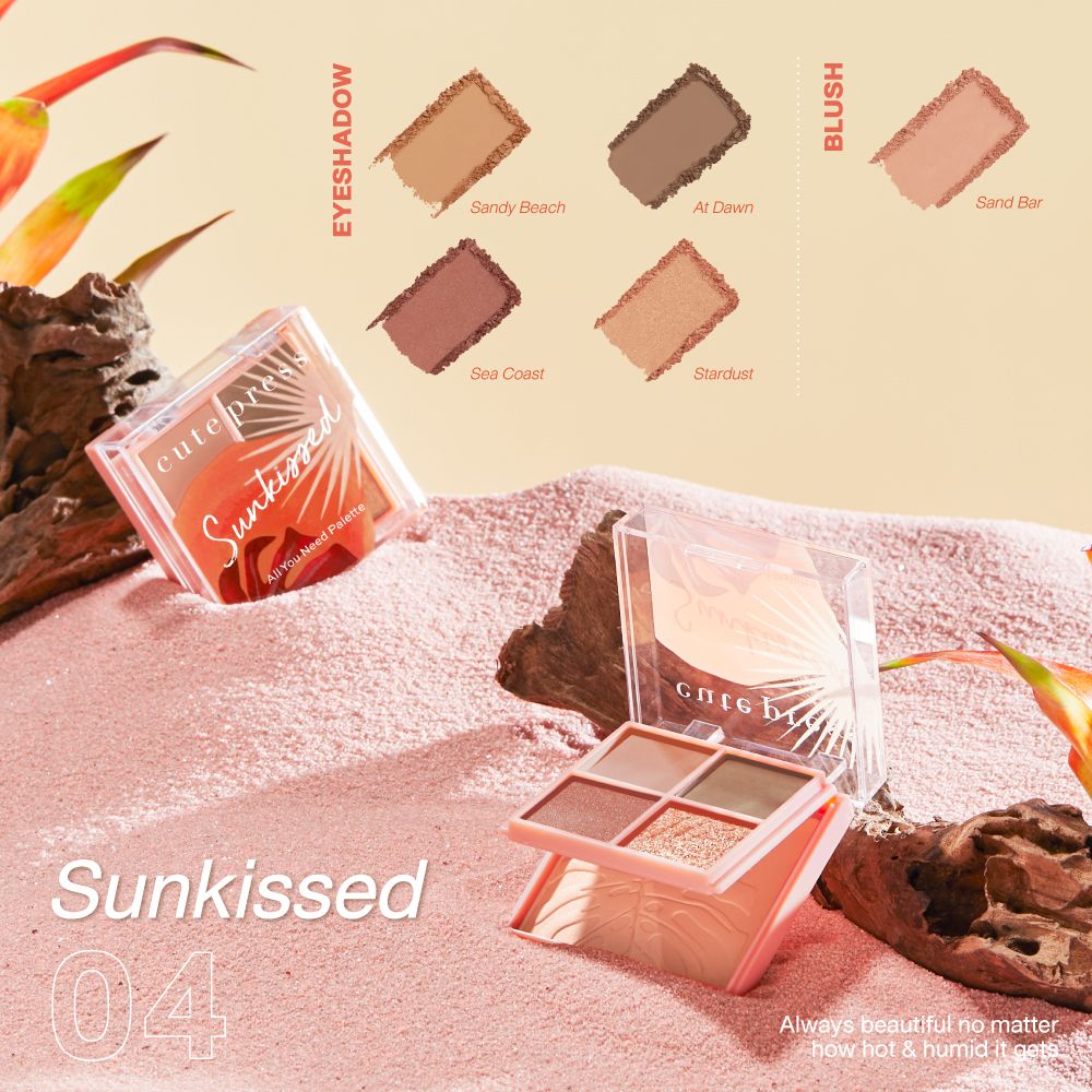 Tropical Breeze All You Need Palette [1.2 g.x 4, 5 g.x 1]