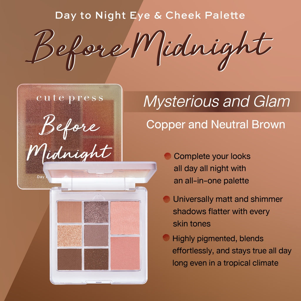 Cute Press Day to Night Eye & Cheek Palette