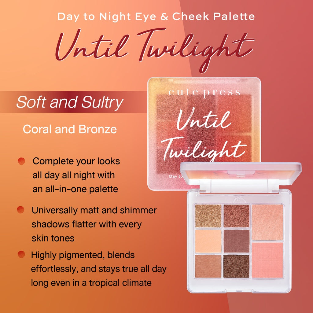 Cute Press Day to Night Eye & Cheek Palette