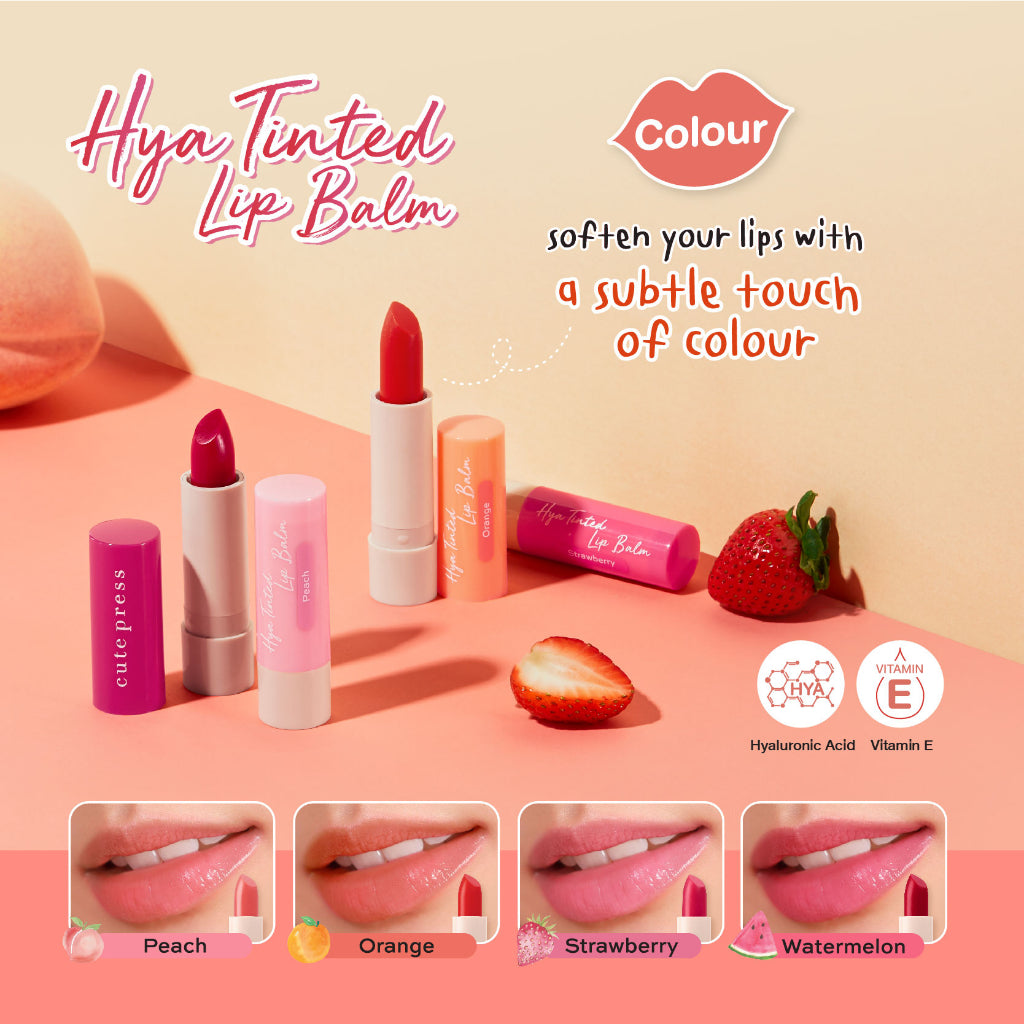 Cute Press Hya Tinted Lip Balm [3.7 g.]