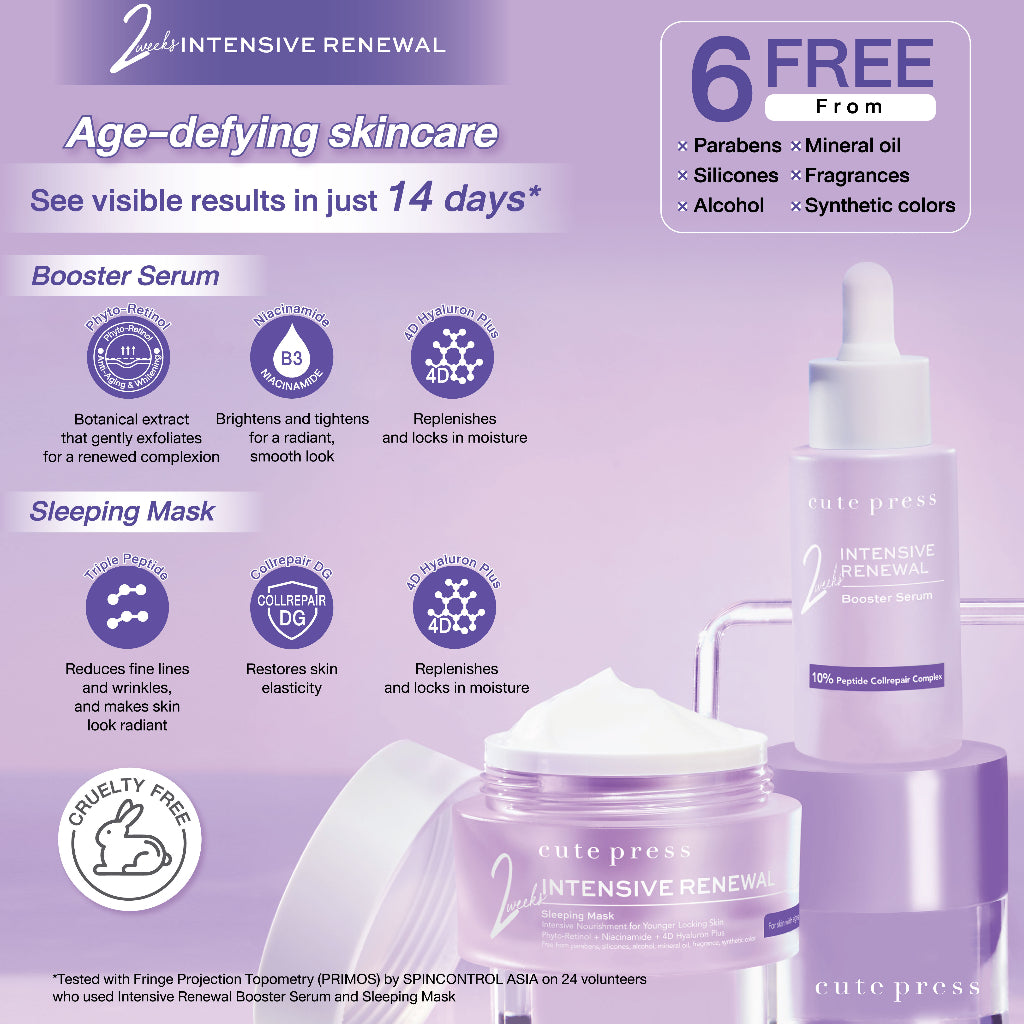 Cute Press 2 Weeks Intensive Renewal Booster Serum [30 ml.]