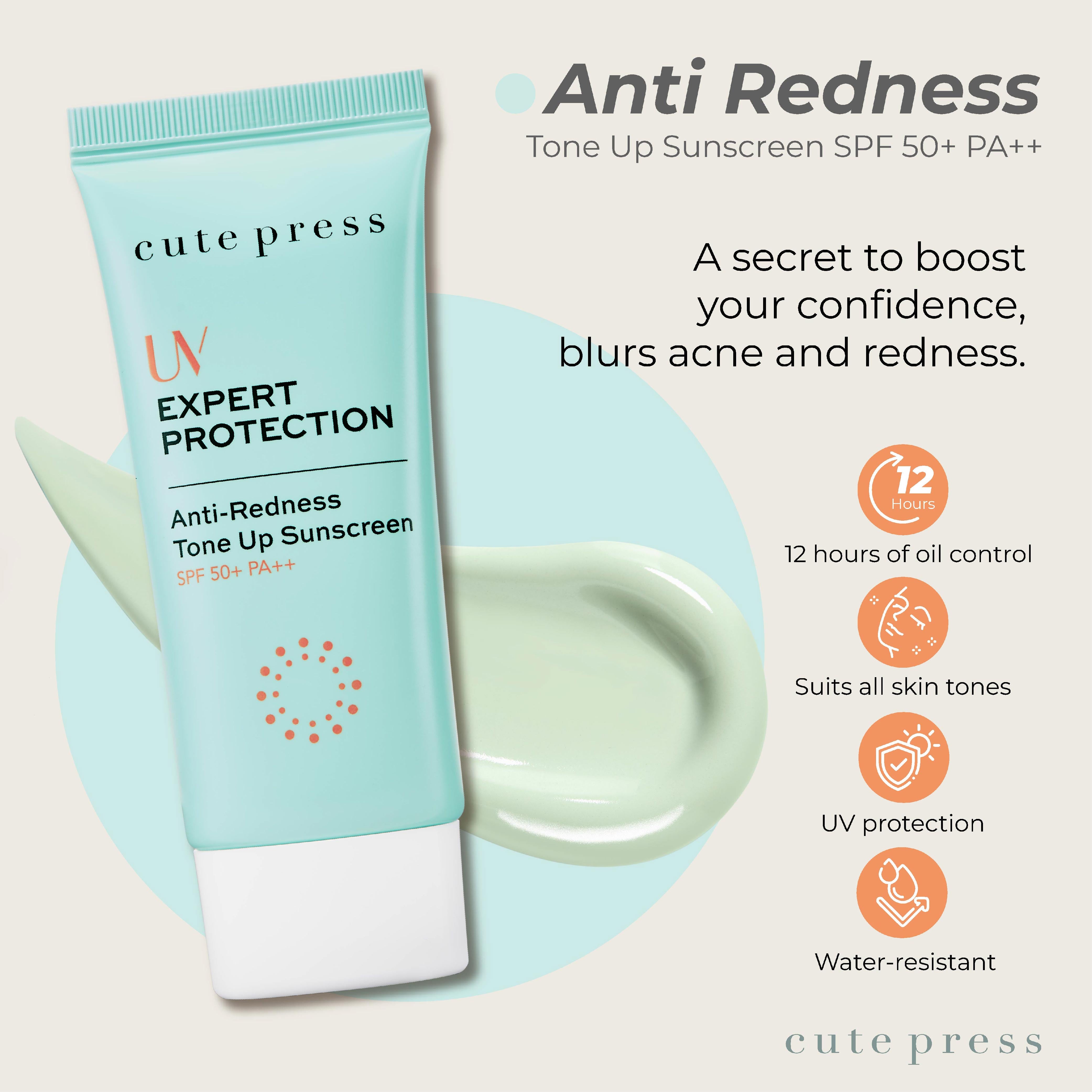 UV Expert Protection Anti-Redness Tone Up Sunscreen SPF50+ PA++ [30 g.]